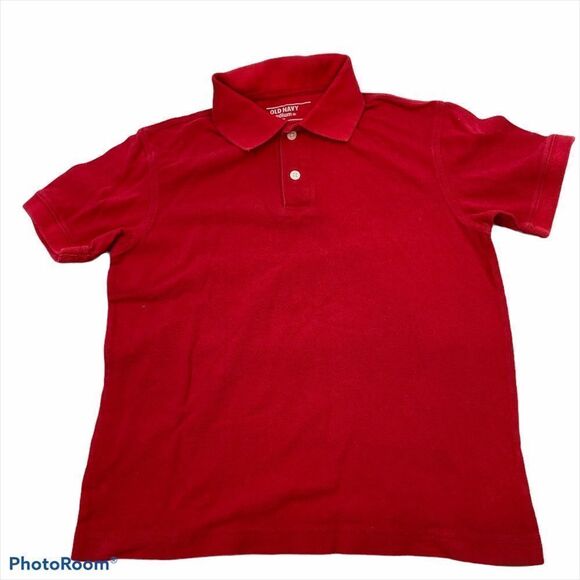 Lot of Two Boys Short Sleeve Polo Shirts Medium 8 - Picture 6 of 10